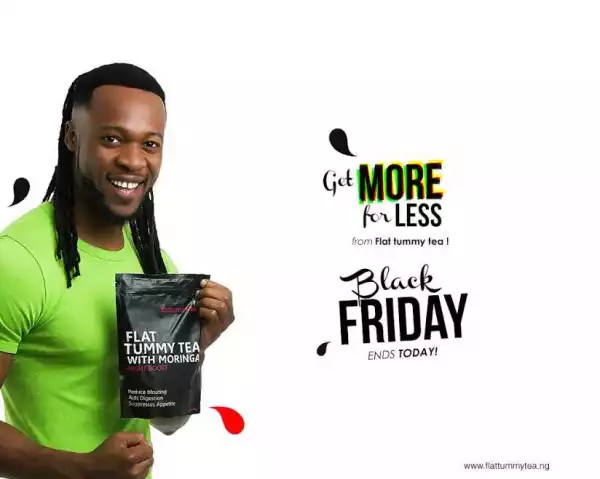 Get More For Less From Flat Tummy Tea! Black Friday Ends Today!